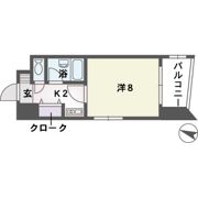 ソレアード赤坂の間取り画像