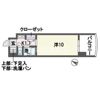 ソレアード薬院の間取り画像