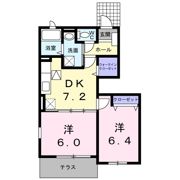 ユニゾン増穂の間取り画像