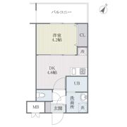 ジェイド博多の間取り画像