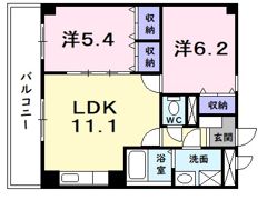 エル ソレイユの間取り画像