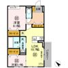 アルバ Aの間取り画像