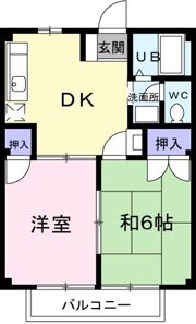 キャッスルSW Cの間取り画像