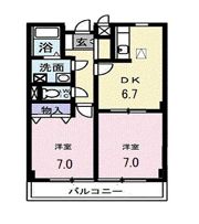 カルム北山の間取り画像