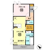 ディアス Aの間取り画像