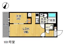 GRANDTIC 香椎MHの間取り画像