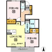 D-roomリミテッド中根の間取り画像