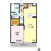 ウエストプラザの間取り画像