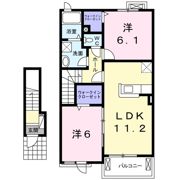 メゾンピーチの間取り画像