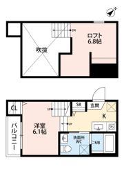 T.A次郎丸4丁目ⅢA棟の間取り画像