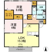 マノワール Bの間取り画像