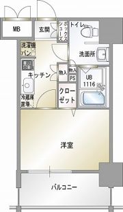 エンクレスト香椎の間取り画像