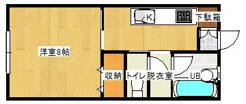 ロックハウスⅠの間取り画像