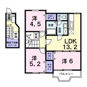 グレイス・メゾンBの間取り画像
