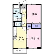 エトワール樋口Aの間取り画像