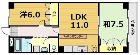 ラベンダー90の間取り画像