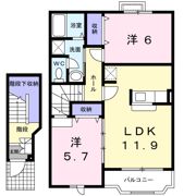 ソレイユ ルヴァンの間取り画像