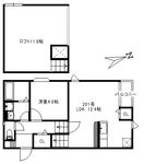 メゾンソレイユ2の間取り画像