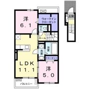 エテルノ Ⅲの間取り画像