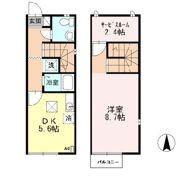 スプリングガーデン Aの間取り画像