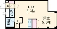 プリムラK1の間取り画像