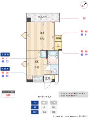 フローラ5の間取り画像