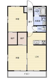 カーサ・ブランカAの間取り画像