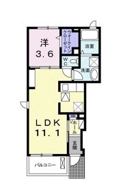 コンフォーティア並木 二番館の間取り画像