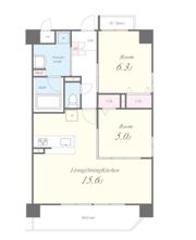 プライマリー レジデンス 宇治黄檗の間取り画像