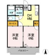 レジデンス今村 Aの間取り画像