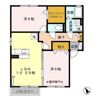 クラウディアコート Ⅱの間取り画像