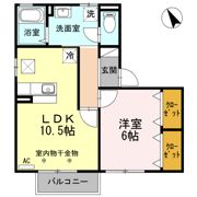 Mirabelle（ﾐﾗﾍﾞﾙ）の間取り画像