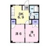 第二常磐荘の間取り画像