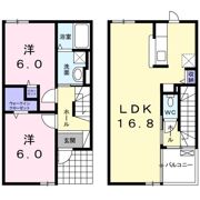 メゾンノア Eの間取り画像