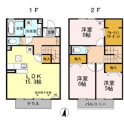 East town Cの間取り画像