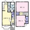 コーポ 和Ⅱ Aの間取り画像