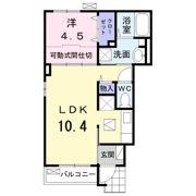 メゾン・ソレイユの間取り画像