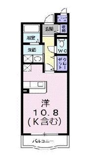 ラフィーネ南広の間取り画像