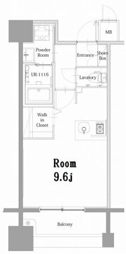 エンクレスト呉服町の間取り画像