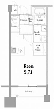 エンクレスト呉服町の間取り画像