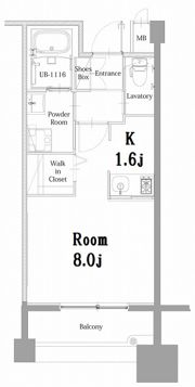 エンクレスト呉服町の間取り画像