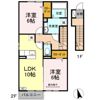 アパートメントコンブリオの間取り画像