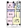 エクセレント甲府の間取り画像