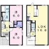 メゾンノア Cの間取り画像