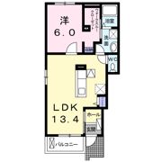 笹山ハイツ青葉西の間取り画像