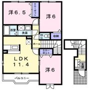 コンフォール エレガンテBの間取り画像
