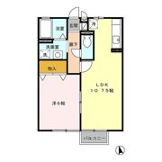 SHARES・k（ｼｪｱｽﾞｹｲ）の間取り画像