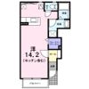 アーバンコート東甲府の間取り画像