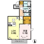 ショコラコート Aの間取り画像