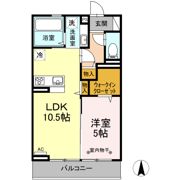 メゾン鎌田Ⅱの間取り画像